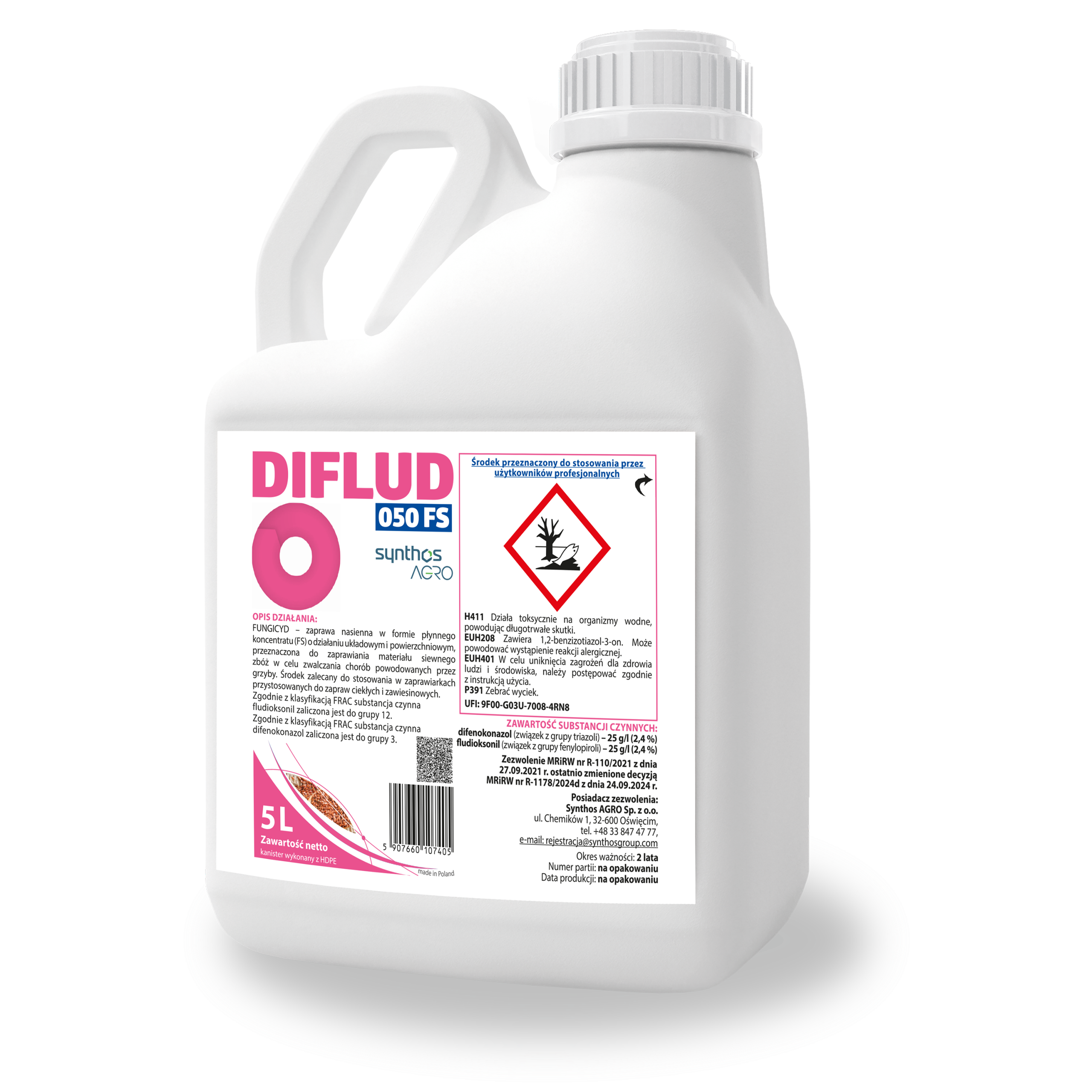 DIFLUD 050 FS, GRANO® 050 FS PROSEED® 050 FSZaprawa nasienna 050 FS - zdjęcie 2