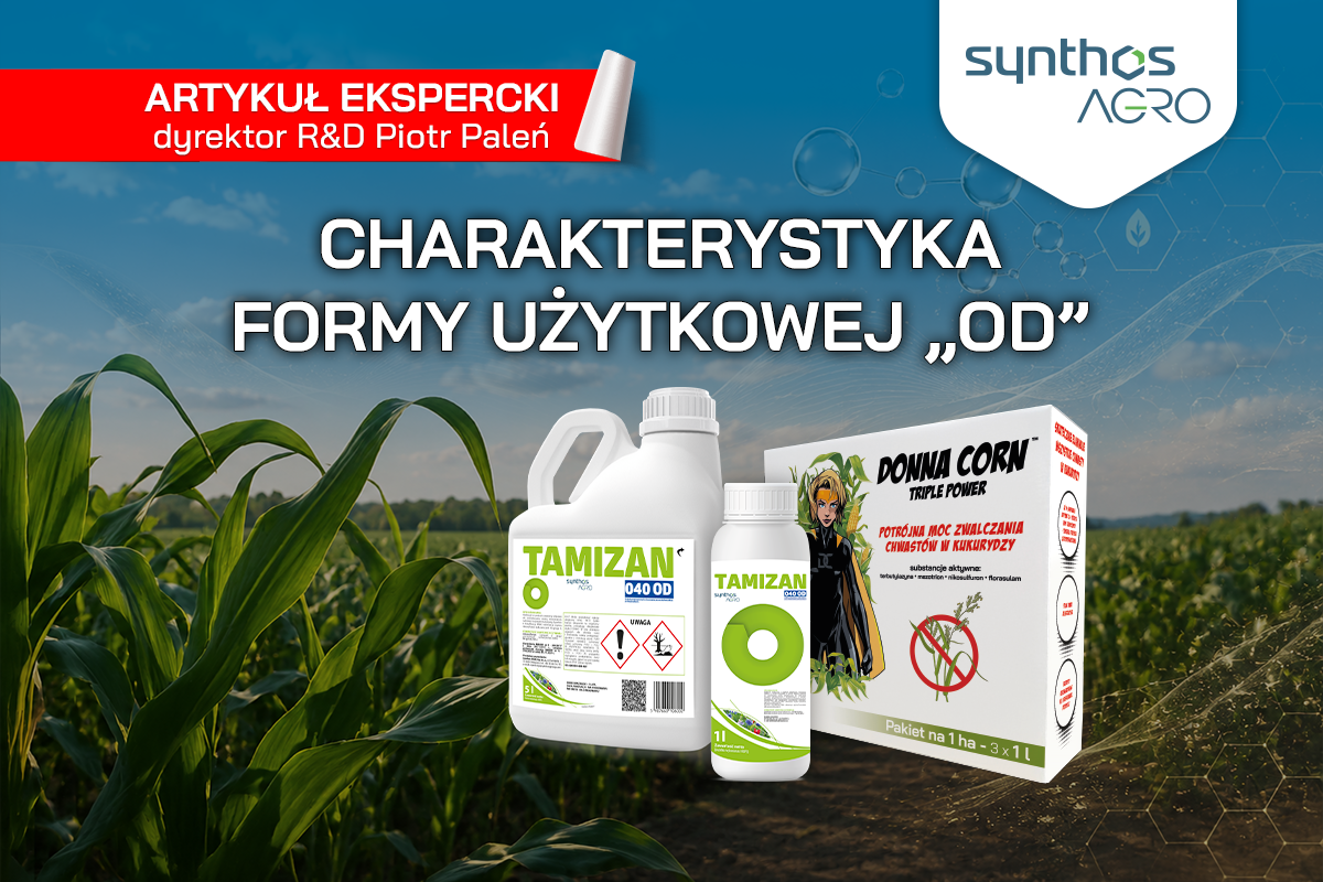 Series Learn more about plant protection formulations – part 6 – Characteristics of the OD formulation – oil suspension for dilution with water.