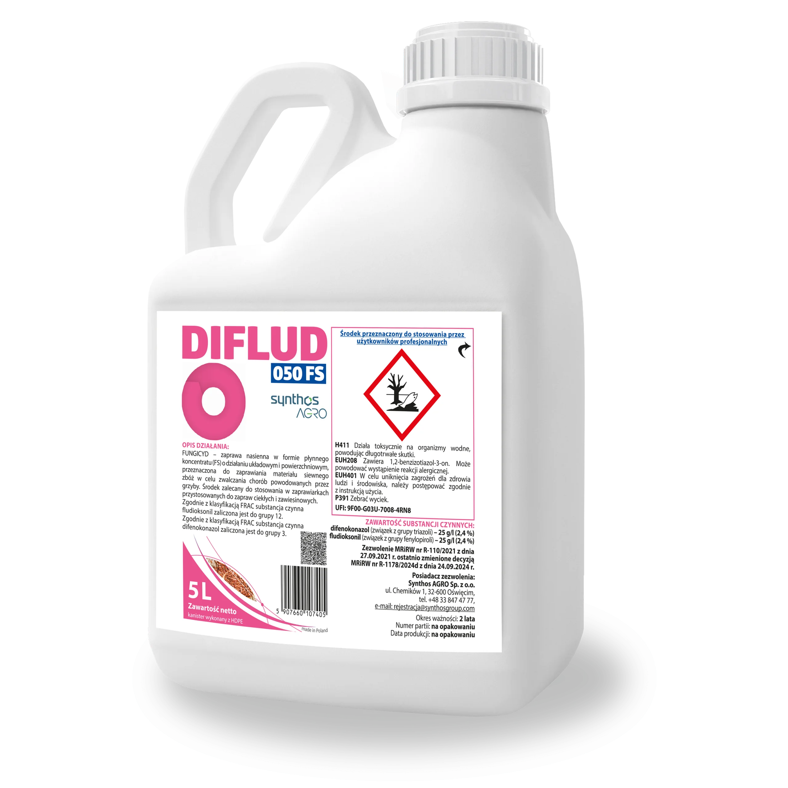 PROSEED® 050 FS,GRANO® 050 FS, DIFLUD 050 FS,Zaprawa nasienna 050 FS - zdjęcie 2