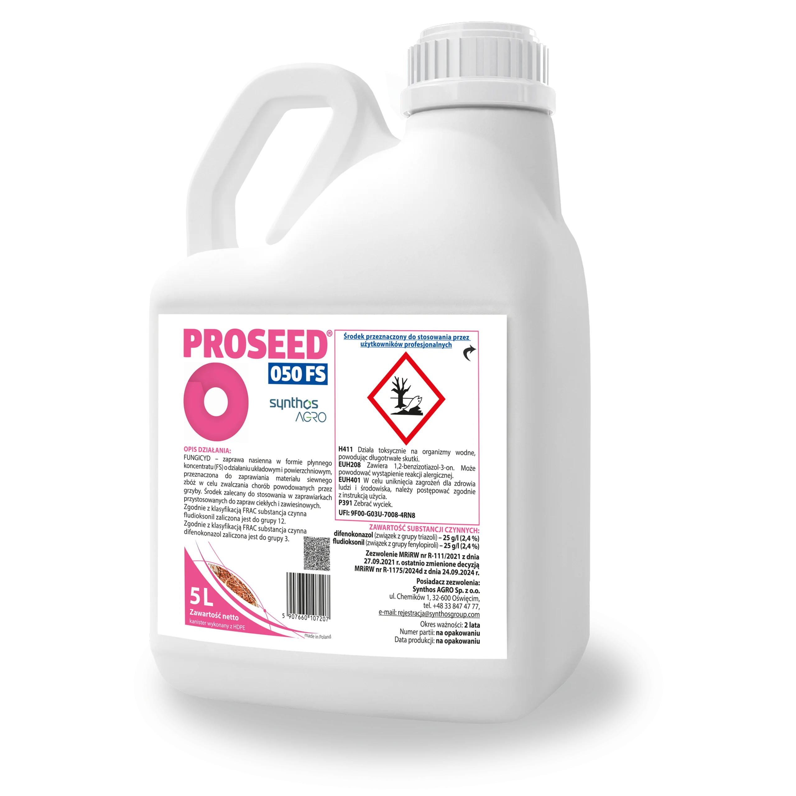 PROSEED® 050 FS,GRANO® 050 FS, DIFLUD 050 FS,Zaprawa nasienna 050 FS - zdjęcie 1